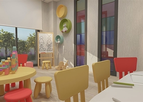 Modern complex in the European area of Oba