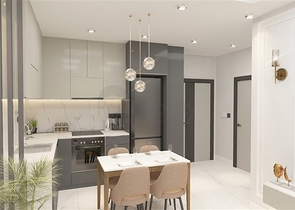 Modern complex in the European area of Oba