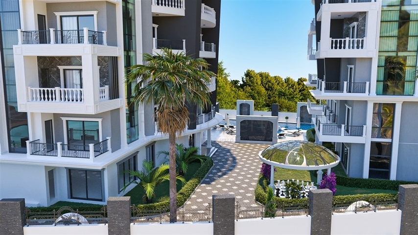 Investment project in the center of Alanya