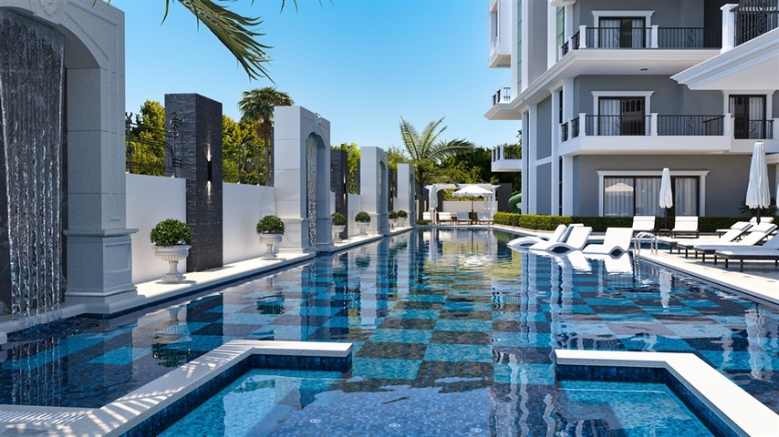 Investment project in the center of Alanya