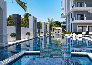 Investment project in the center of Alanya