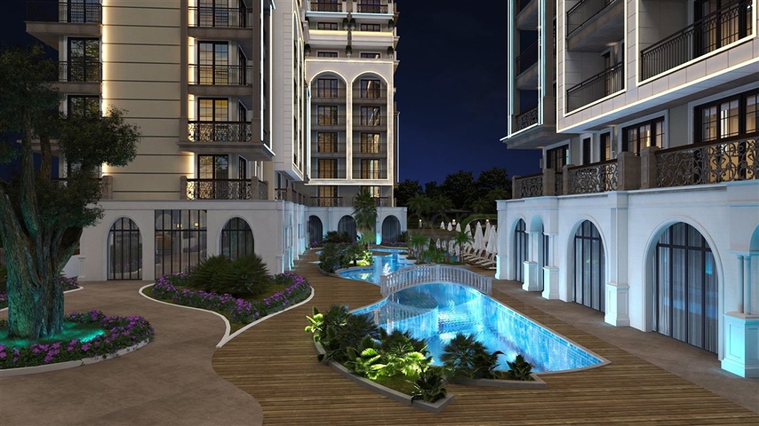 A new investment project in the center of Alanya