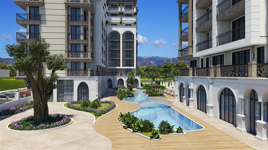 A new investment project in the center of Alanya