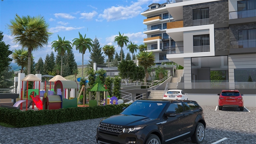 New investment project in the center of Alanya