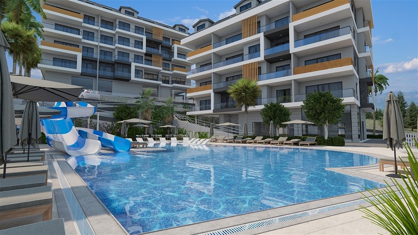 New investment project in the center of Alanya