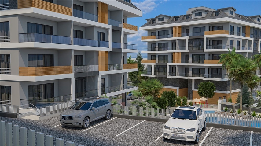 New investment project in the center of Alanya