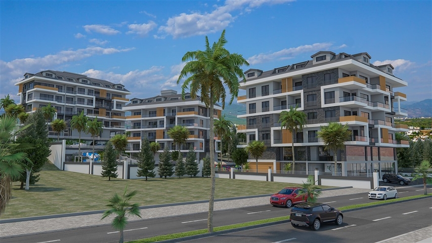New investment project in the center of Alanya