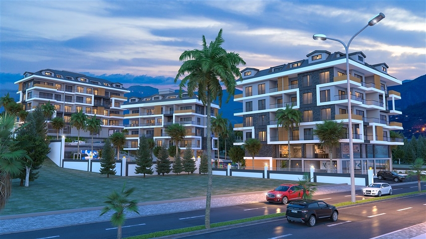New investment project in the center of Alanya