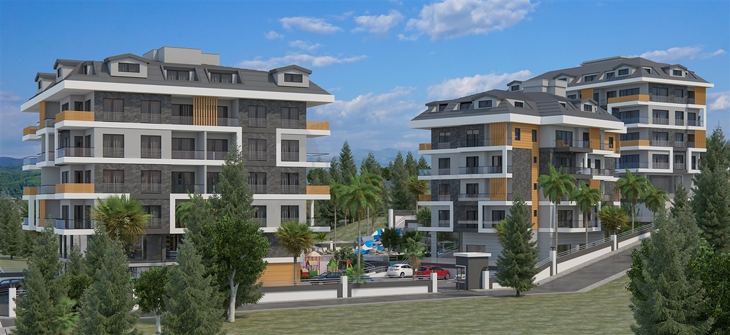 New investment project in the center of Alanya