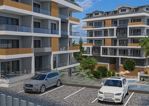 New investment project in the center of Alanya