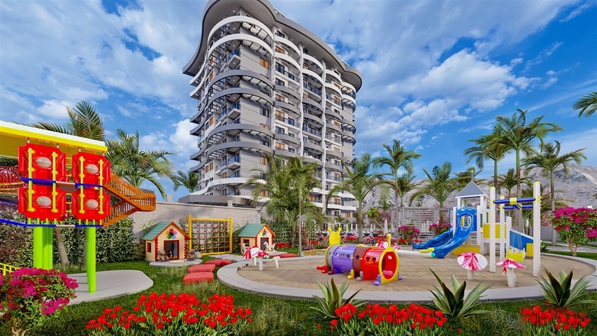 A new investment project in the Mahmutlar region 