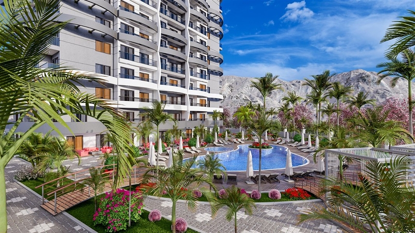 A new investment project in the Mahmutlar region 