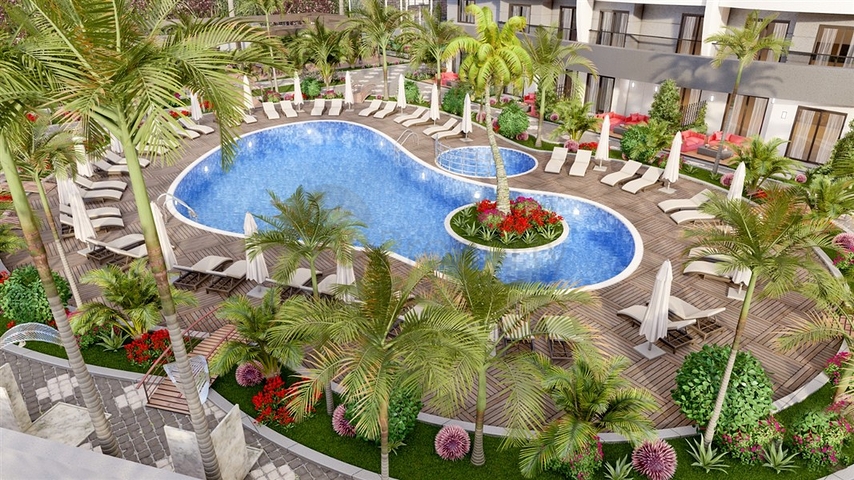 A new investment project in the Mahmutlar region 