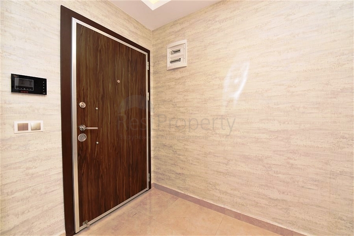 Furnished two-bedroom apartment in the center of Mahmutlar