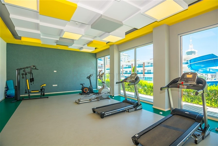 Furnished two-bedroom apartment in the center of Mahmutlar