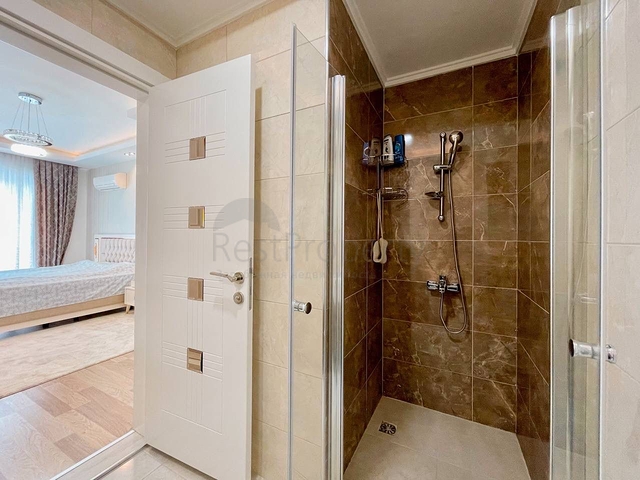 Furnished two-bedroom apartment in the center of Mahmutlar