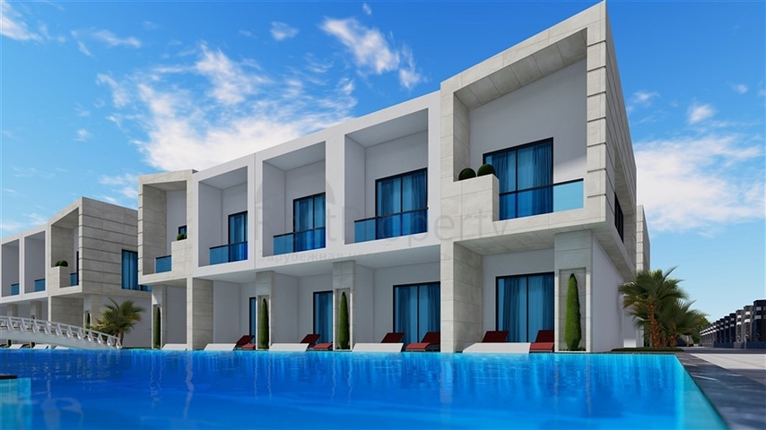 New project of townhouses in Konakli district