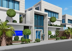 New project of townhouses in Konakli district