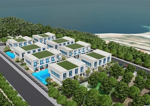 New project of townhouses in Konakli district