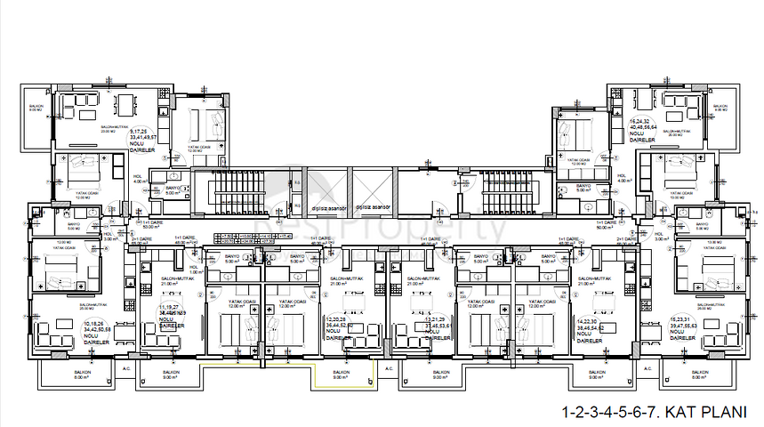 A new project in Mahmutlar from a well-known developer 