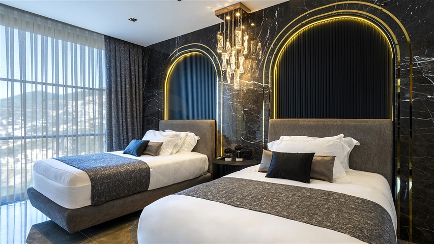 Luxury villas with panoramic views of the Mediterranean Sea