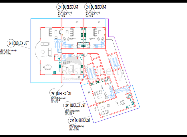 A new investment project in the Mahmutlar region