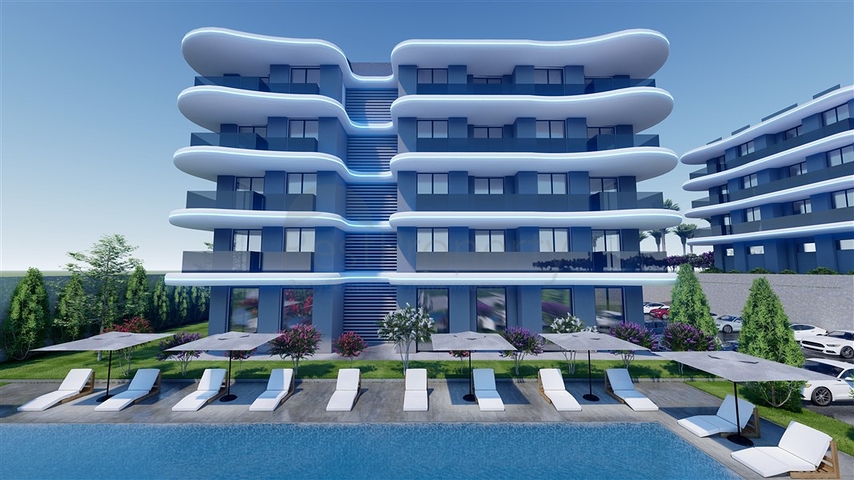 A project for living and investment 200 m from the sea in a resort area 