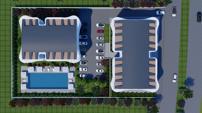 A project for living and investment 200 m from the sea in a resort area 