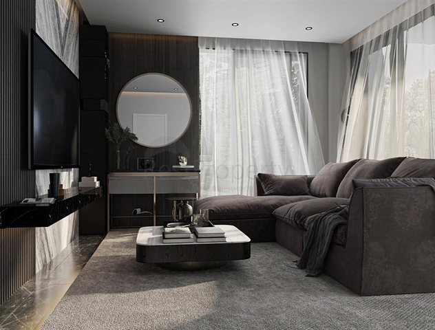 A project for living and investment 200 m from the sea in a resort area 