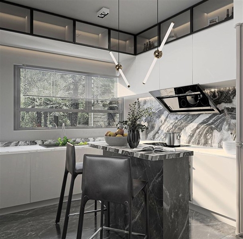 A project for living and investment 200 m from the sea in a resort area 