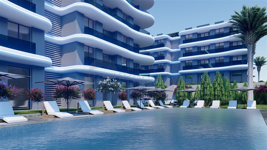 A project for living and investment 200 m from the sea in a resort area 