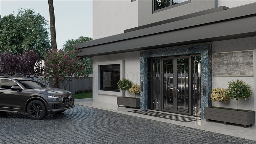 A complex under construction in the Oba area