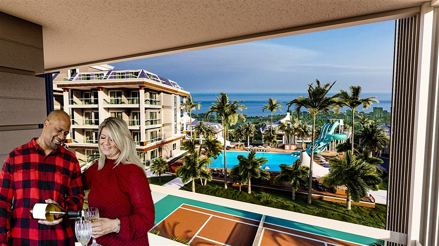 A new large-scale project in the Mahmutlar region 