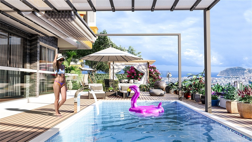 A new large-scale project in the Mahmutlar region 