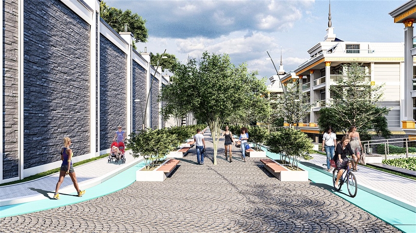 A new large-scale project in the Mahmutlar region 