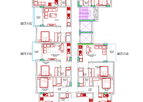 A new project in the Mahmutlar area, 600 m from the sea 