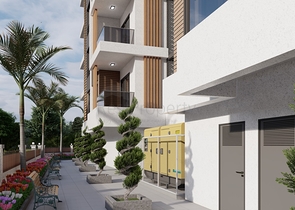 A new project in the Mahmutlar area, 600 m from the sea 
