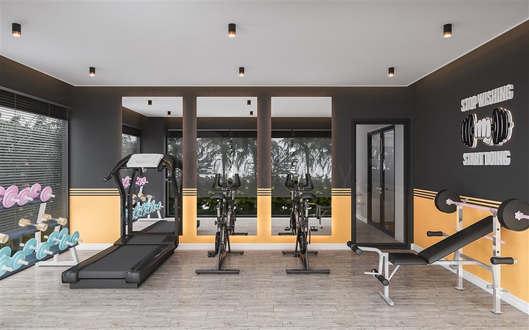 A complex under construction in the Oba area