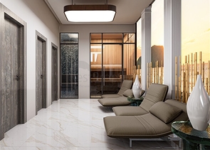 A new project under construction in the Mahmutlar area