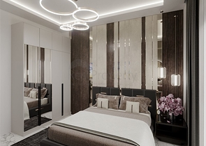 A new project under construction in the Mahmutlar area