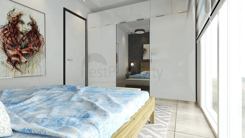 Apartment in a new investment project in Kestel district