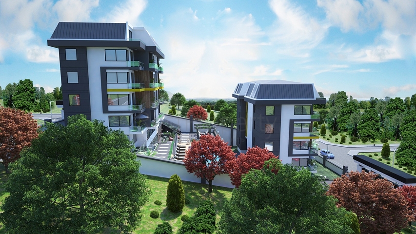 Apartment in a new investment project in Kestel district