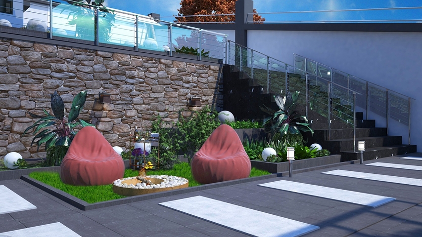 Apartment in a new investment project in Kestel district