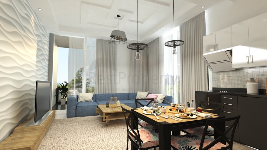 Apartment in a new investment project in Kestel district