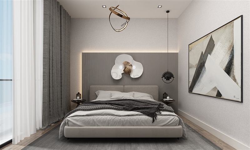 5+1 luxury villa project in the center of Alanya with stunning panoramic views