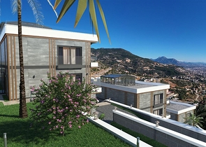 A unique villa with panoramic views of Alanya