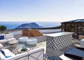 A unique villa with panoramic views of Alanya