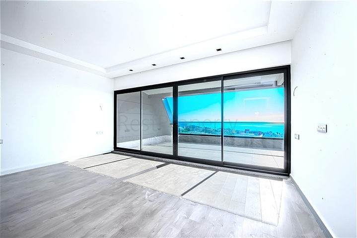 Luxury villa complex with sea view in Avsallar