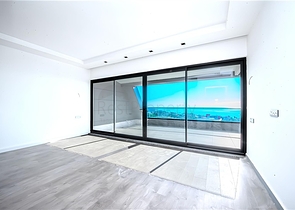 Luxury villa complex with sea view in Avsallar