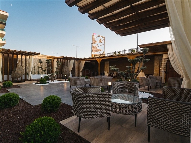 One-bedroom apartment in a complex on the first line in Kestel district